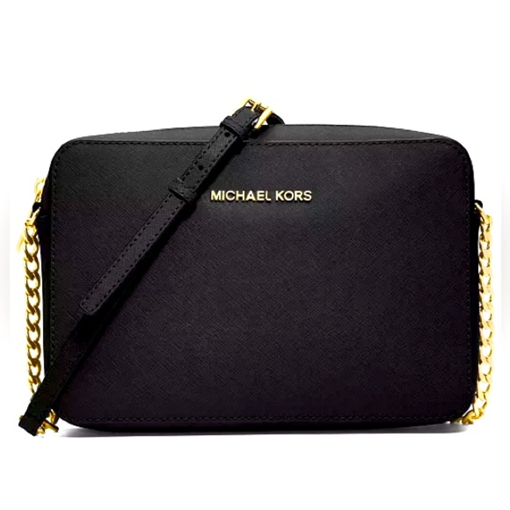 Leather Jet Set East West Crossbody
